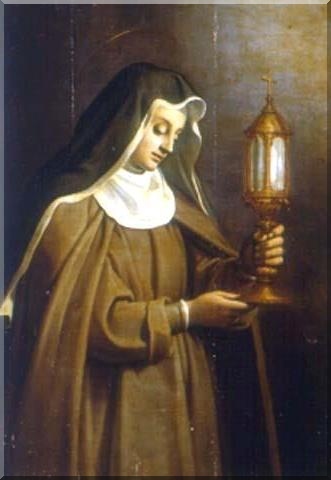 Hl.Klara Eucharistie