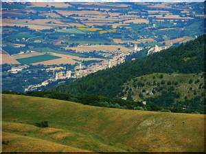 Blick auf Assisi