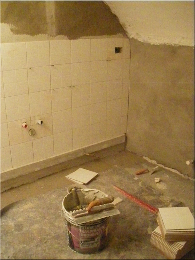 Küche im Bau