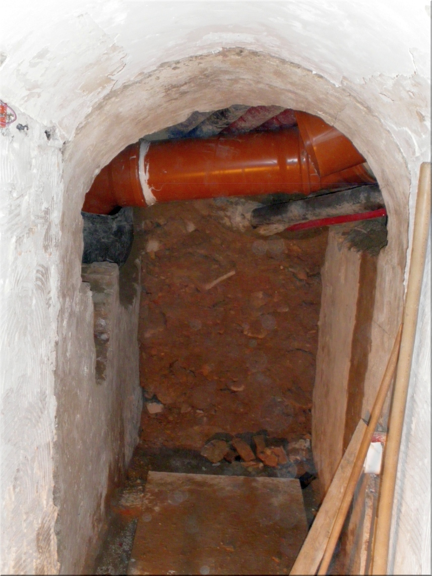 Waschküche im Bau