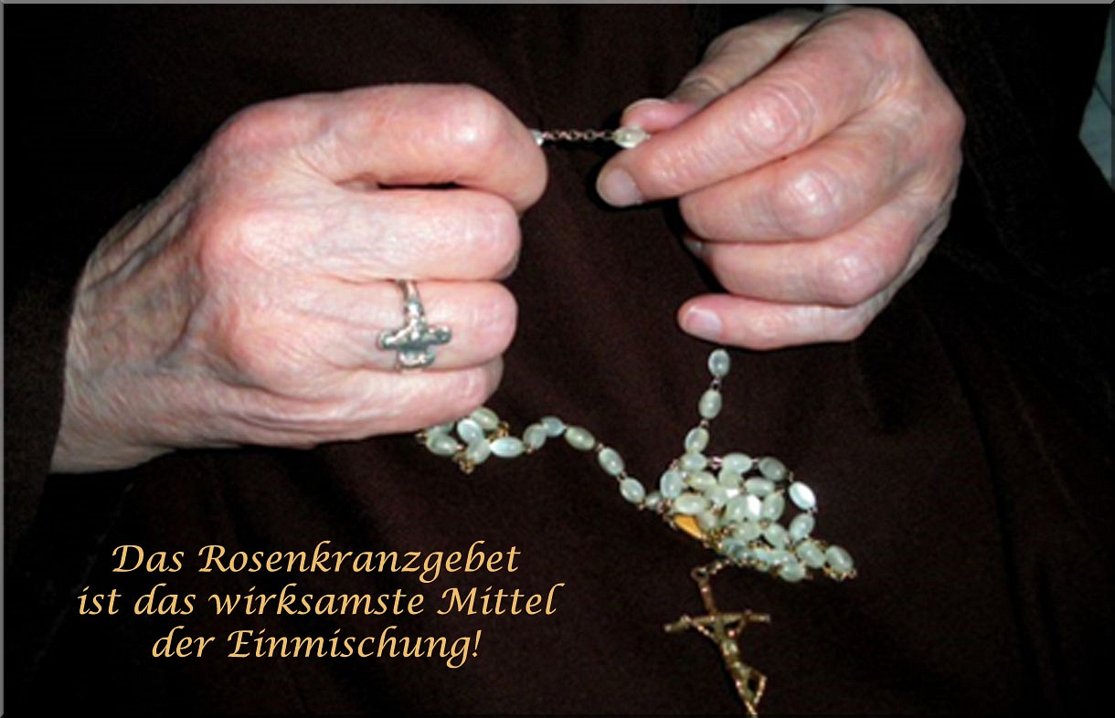 Rosenkranzbetend